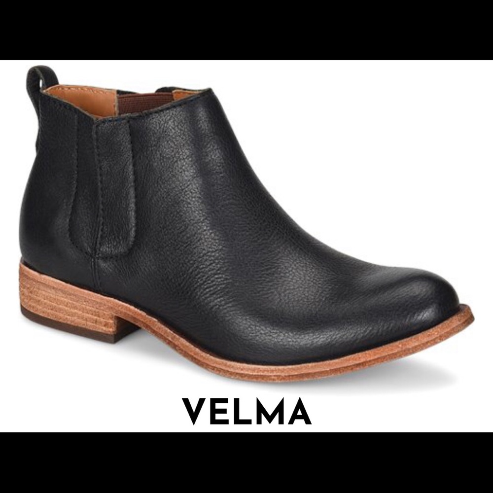 Kork-Ease Chelsea ankle boot (Velma model, black)